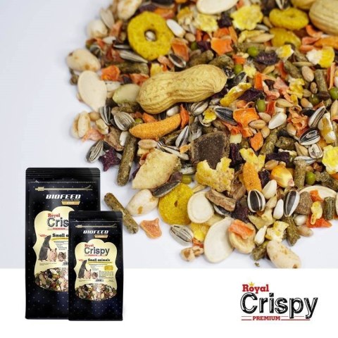 BIOFEED Royal Crispy Premium Small Animals 0,75kg BIOFEED BIOFEED Royal Crispy Premium Small Animals 0,75kg BIOFEED