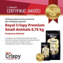 BIOFEED Royal Crispy Premium Small Animals 0,75kg BIOFEED