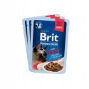 Brit Premium dla kotów sterylizowanych saszetki w sosie mix smaków 12x85 Brit