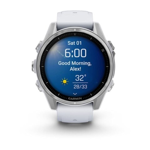 Garmin Fenix 8 AMOLED 43mm Srebrny Garmin Garmin Fenix 8 AMOLED 43mm Srebrny Garmin