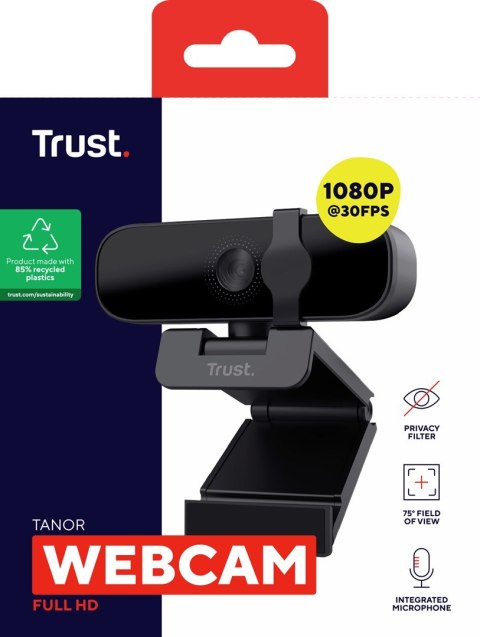 Kamera Trust TANOR 1080p FULL HD Black Trust Kamera Trust TANOR 1080p FULL HD Black Trust