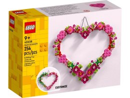 LEGO Okolicznościowe 40638 Ozdoba w kształcie serca Lego
