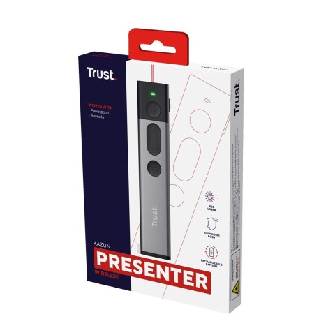Presenter Trust KAZUN Wireless Grey Trust Presenter Trust KAZUN Wireless Grey Trust