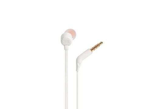 Słuchawki JBL T110 (biały, z mikrofonem) JBL Słuchawki JBL T110 (biały, z mikrofonem) JBL