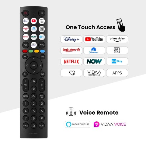 Telewizor Hisense 75E7NQ 75" QLED 4K VIDAA Dolby Vision Atmos Czarny HISENSE Telewizor Hisense 75E7NQ 75" QLED 4K VIDAA Dolby Vision Atmos Czarny HISENSE