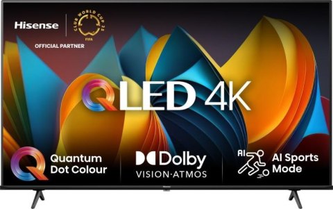 Telewizor Hisense 75E7NQ 75" QLED 4K VIDAA Dolby Vision Atmos Czarny HISENSE Telewizor Hisense 75E7NQ 75" QLED 4K VIDAA Dolby Vision Atmos Czarny HISENSE