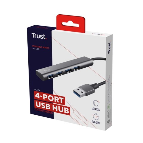 Trust HALYX 4 Portowy USB HUB Trust Trust HALYX 4 Portowy USB HUB Trust