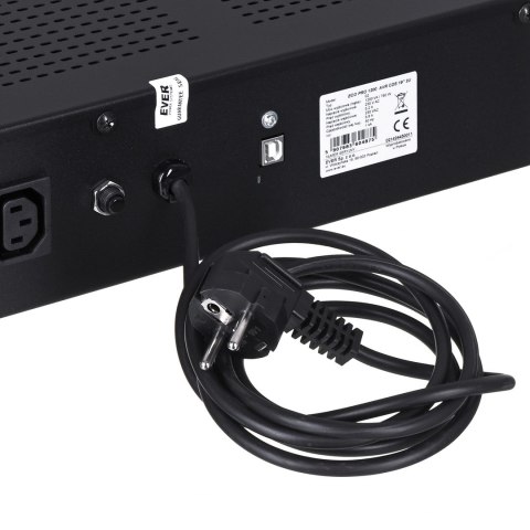 Zasilacz UPS EVER ECO Pro 1200 AVR CDS 19" (Rack; 1200VA) (W/EAVRRM-001K20/00) Ever Zasilacz UPS EVER ECO Pro 1200 AVR CDS 19" (Rack; 1200VA) (W/EAVRRM-001K20/00) Ever