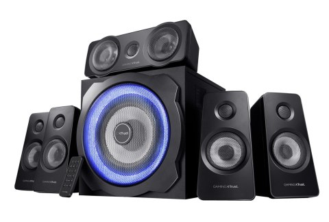 Zestaw głośników komputerowych TRUST GXT 658 Tytan Black Trust Zestaw głośników komputerowych TRUST GXT 658 Tytan Black Trust