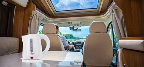 Czajnik elektryczny Adler AD 1272 (1600W 1l; kolor biały) Adler Czajnik elektryczny Adler AD 1272 (1600W 1l; kolor biały) Adler