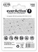 EVERACTIVE AKUMULATORKI AA / R6 EVERACTIVE NI-MH 1100 MAH INFINITY LINE - BLISTER 4 SZTUKI EVHRL6-1100 EverActive