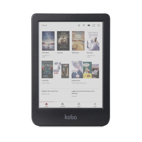 Ebook Kobo Clara Colour 6" E-Ink Kaleido 3 16GB WI-FI Black KOBO Ebook Kobo Clara Colour 6" E-Ink Kaleido 3 16GB WI-FI Black KOBO