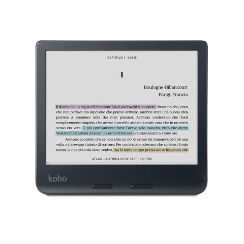 Ebook Kobo Libra Colour 7" E-Ink Kaleido 3 32GB WI-FI Black KOBO Ebook Kobo Libra Colour 7" E-Ink Kaleido 3 32GB WI-FI Black KOBO