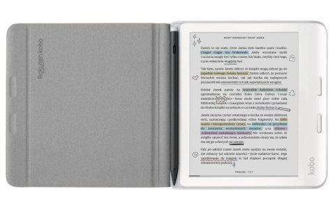 Etui Kobo Libra Colour Notebook SleepCover Case Sand Beige KOBO Etui Kobo Libra Colour Notebook SleepCover Case Sand Beige KOBO