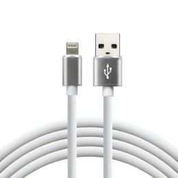 Kabel zasilający everActive CBS-1IW (USB - Lightning ; 1m; kolor biały) EverActive