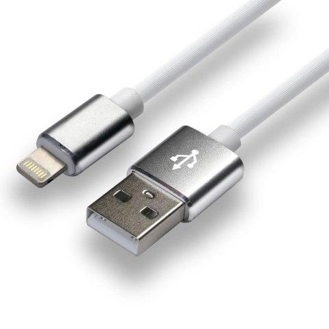 Kabel zasilający everActive CBS-1IW (USB - Lightning ; 1m; kolor biały) EverActive Kabel zasilający everActive CBS-1IW (USB - Lightning ; 1m; kolor biały) EverActive