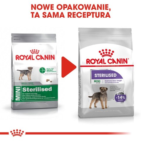 ROYAL CANIN CCN MINI STERILISED - sucha karma dla psa dorosłego - 3kg Royal Canin ROYAL CANIN CCN MINI STERILISED - sucha karma dla psa dorosłego - 3kg Royal Canin