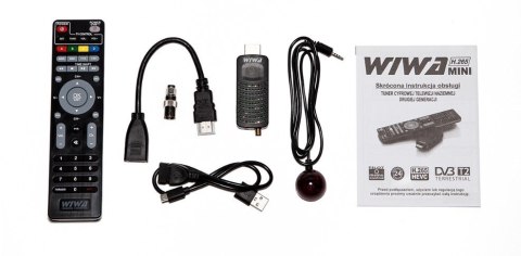 WIWA TUNER DVB-T/T2 H.265 MINI WIWA WIWA TUNER DVB-T/T2 H.265 MINI WIWA
