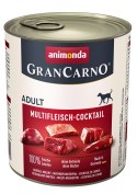 ANIMONDA Grancarno Adult mięsny koktajl - mokra karma dla psa - 800g Animonda