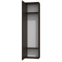 DUO CZARNY SZAFA Z LUSTREM TOP E SHOP