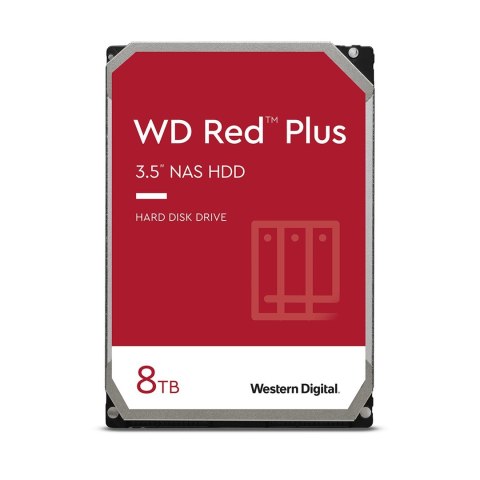 Dysk HDD WD Red Plus WD80EFPX (8 TB ; 3.5"; 256 MB) WD Dysk HDD WD Red Plus WD80EFPX (8 TB ; 3.5"; 256 MB) WD