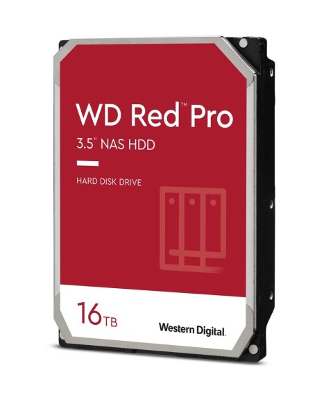 Dysk HDD WD Red Pro WD161KFGX (16 TB ; 3.5"; 512 MB; 7200 obr/min) WD Dysk HDD WD Red Pro WD161KFGX (16 TB ; 3.5"; 512 MB; 7200 obr/min) WD
