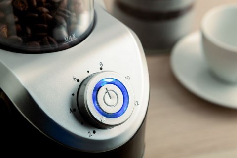 ELDOM MŁYNEK DO KAWY MK160 MILL, 140 W, CERAMICZNE ŻARNA, REGULACJA GRUBOŚCI MIELENIA ELDOM ELDOM MŁYNEK DO KAWY MK160 MILL, 140 W, CERAMICZNE ŻARNA, REGULACJA GRUBOŚCI MIELENIA ELDOM