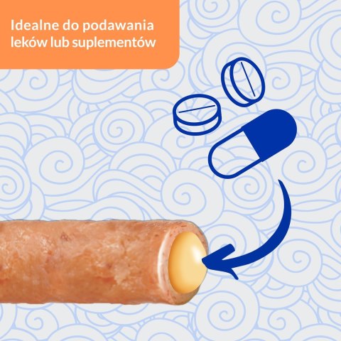 INABA Churu Rolls Tuńczyk z przegrzebkami - przysmak dla kota - 4x10 g INABA INABA Churu Rolls Tuńczyk z przegrzebkami - przysmak dla kota - 4x10 g INABA