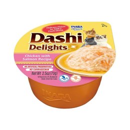 INABA DASHI DELIGHTS Łosoś 70g bulion dla kota INABA