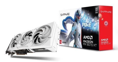 Karta graf. SAPPHIRE PURE RX 9070 XT GAMING OC 16GB Sapphire Karta graf. SAPPHIRE PURE RX 9070 XT GAMING OC 16GB Sapphire
