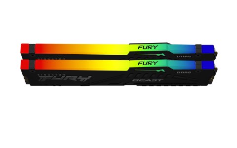 Kingston FURY DDR5 64GB (2x32GB) 6000MHz CL36 Beast Black RGB EXPO Kingston Kingston FURY DDR5 64GB (2x32GB) 6000MHz CL36 Beast Black RGB EXPO Kingston
