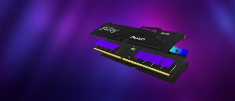 Kingston FURY DDR5 64GB (2x32GB) 6000MHz CL36 Beast Black RGB EXPO Kingston Kingston FURY DDR5 64GB (2x32GB) 6000MHz CL36 Beast Black RGB EXPO Kingston