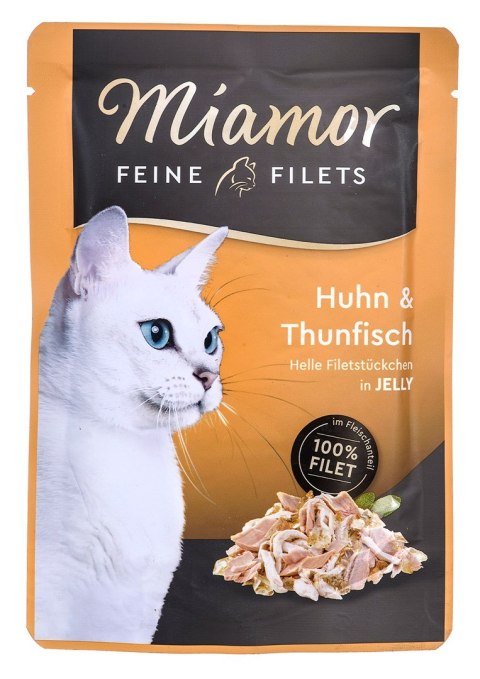 MIAMOR Feine Filets kurczak z tuńczykiem - saszetka 100g Miamor MIAMOR Feine Filets kurczak z tuńczykiem - saszetka 100g Miamor