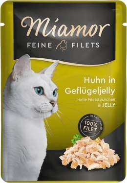 MIAMOR Filets Kurczak z galaretką drobiową 100g dla kota Miamor
