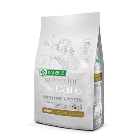 Nature's Protection White Dogs Adult Small and Mini Breeds with Jagnięcina 4kg NATURE'S PROTECTION Nature's Protection White Dogs Adult Small and Mini Breeds with Jagnięcina 4kg NATURE'S PROTECTION