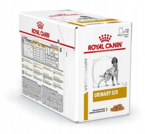 ROYAL CANIN Urinary s/o Dog Pouch - mokra karma dla psa - 12 x 100g Royal Canin ROYAL CANIN Urinary s/o Dog Pouch - mokra karma dla psa - 12 x 100g Royal Canin