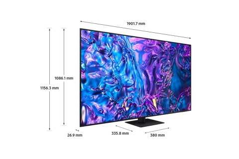 Telewizor Samsung QE85Q70DATXXH QLED 85'' 4K Ultra HD 120Hz Tizen Dolby Digital Plus Czarny Samsung Telewizor Samsung QE85Q70DATXXH QLED 85'' 4K Ultra HD 120Hz Tizen Dolby Digital Plus Czarny Samsung