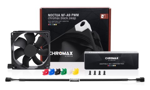Wentylator NOCTUA 120mm NF-A9 PWM Chromax Black Swap Colors Noctua Wentylator NOCTUA 120mm NF-A9 PWM Chromax Black Swap Colors Noctua