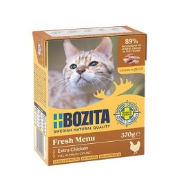 BOZITA Mięsne kawałki z kurczakiem w galaretce 370g BOZITA