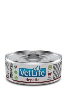 FARMINA Vet Life Natural Diet Cat Hepatic - mokra karma dla kota - 85 g Farmina