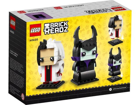 LEGO BrickHeadz 40620 Cruella i Diabolina Lego LEGO BrickHeadz 40620 Cruella i Diabolina Lego