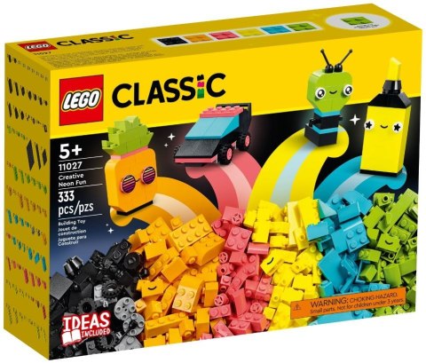 LEGO Classic 11027 Kreatywna zabawa neonowymi kolorami Lego LEGO Classic 11027 Kreatywna zabawa neonowymi kolorami Lego
