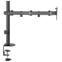 MACLEAN UCHWYT BIURKOWY DO MONITORA LCD 17-32", 9KG, VESA 75X75 ORAZ 100X100 PODWÓJNE RAMIĘ MC-753N Maclean
