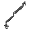MACLEAN UCHWYT BIURKOWY DO MONITORA LCD 17-57", 27KG, VESA MAX 200X200 PODWÓJNE RAMIĘ MC-968 Maclean
