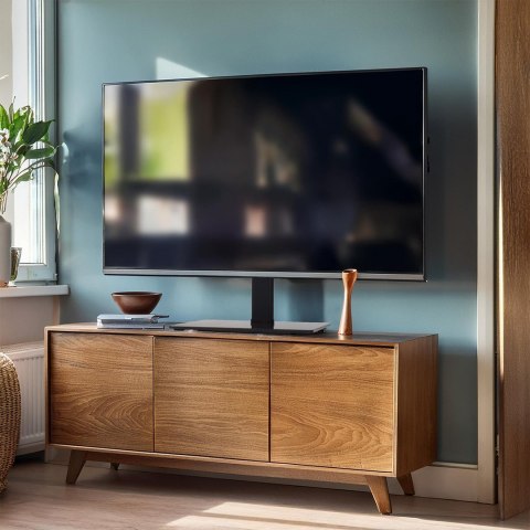MACLEAN UNIWERSALNY STOJAK DO TV NA SZAFKĘ RTV PODSTAWKA, MAX. 40KG, MAX. VESA 600X400, DLA TV 32-75" MC-386 Maclean MACLEAN UNIWERSALNY STOJAK DO TV NA SZAFKĘ RTV PODSTAWKA, MAX. 40KG, MAX. VESA 600X400, DLA TV 32-75" MC-386 Maclean