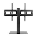 MACLEAN UNIWERSALNY STOJAK DO TV NA SZAFKĘ RTV PODSTAWKA, MAX. 40KG, MAX. VESA 600X400, DLA TV 32-75" MC-386 Maclean