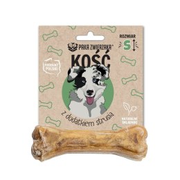 Paka Zwierzaka Kość z dodatkiem strusia S-10 cm 35g PAKA ZWIERZAKA