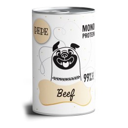 Paka Zwierzaka Pepe Beef 99% wołowina 400g PAKA ZWIERZAKA