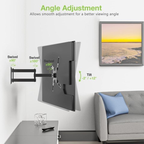 TECHLY UCHWYT ŚCIENNY TV LED/LCD 23-55 CALI 45KG O TECHly TECHLY UCHWYT ŚCIENNY TV LED/LCD 23-55 CALI 45KG O TECHly