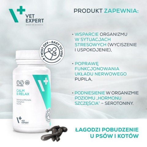 VetExpert Calm&relax (30 kaps. Toff) VetExpert VetExpert Calm&relax (30 kaps. Toff) VetExpert